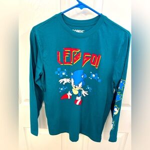 Kids Teal Long Sleeve Shirt Boy’s Size XL (14-16)